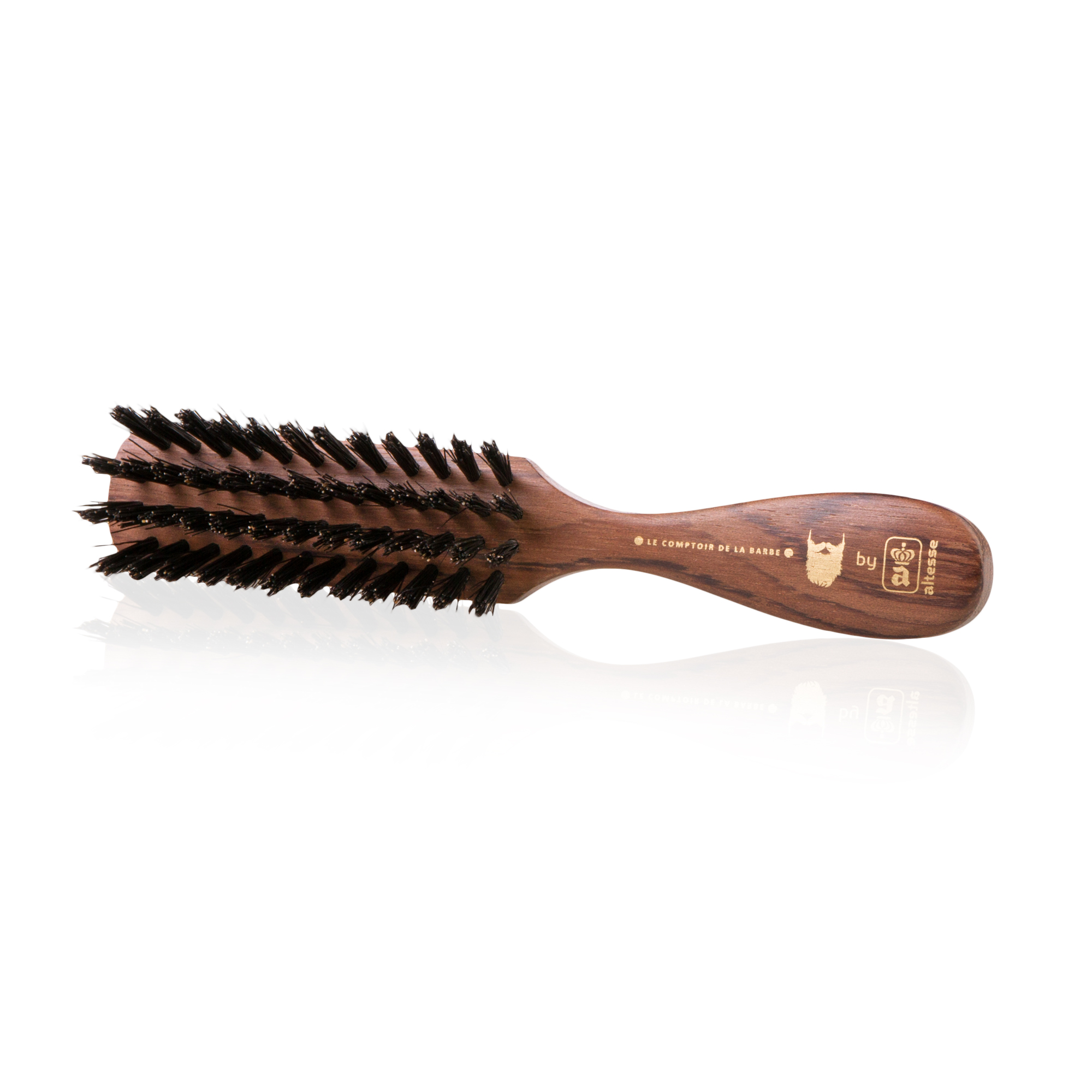 Brosse en poils durs de sanglier - Le Comptoir de la Barbe